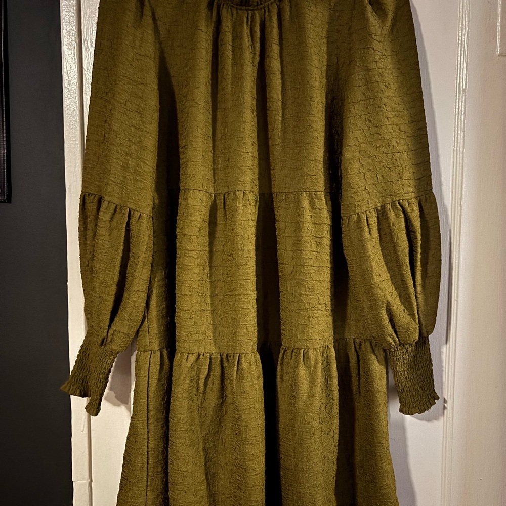 Betsey Johnson Olive Green Dress